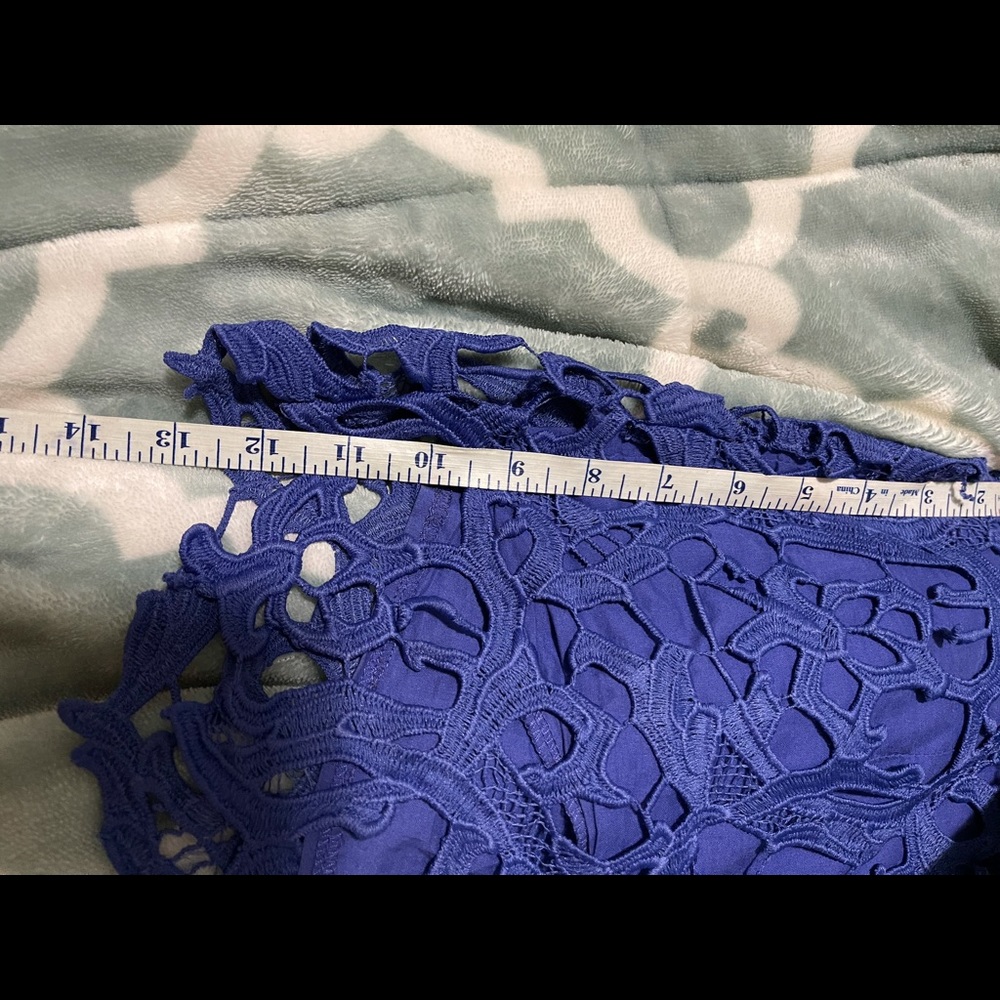ASOS Blue lace shorts - Picture 5 of 5
